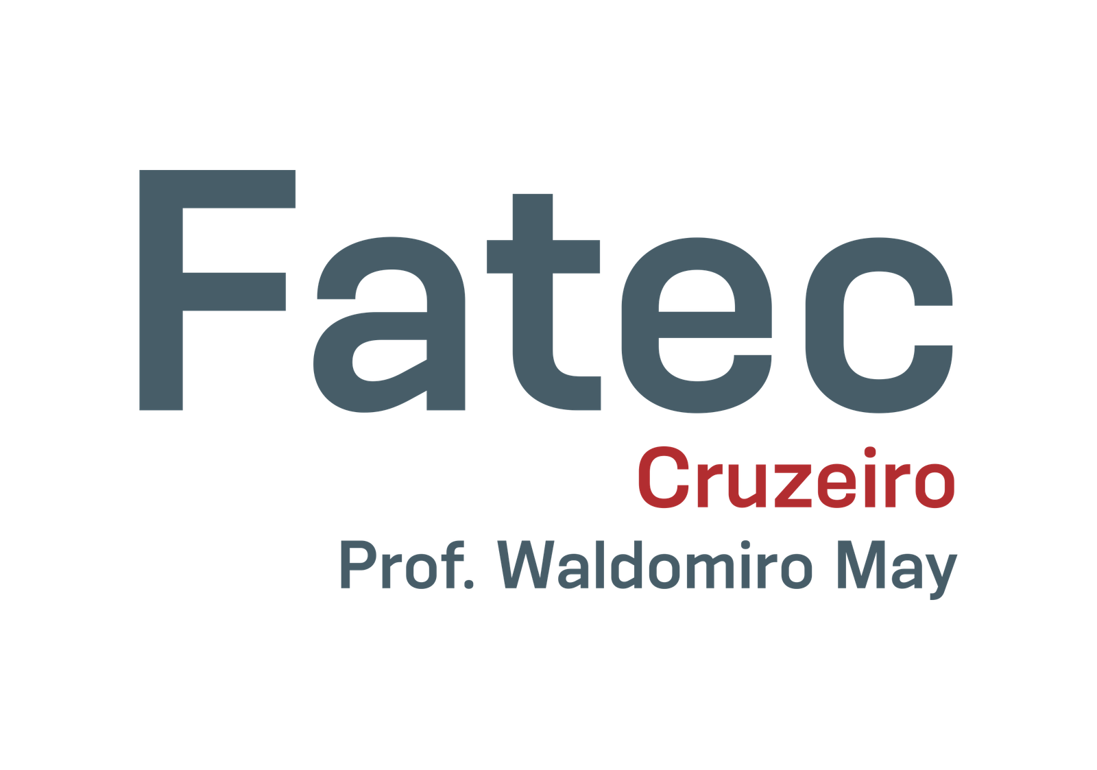 Fatec Cruzeiro - Versão Colorida